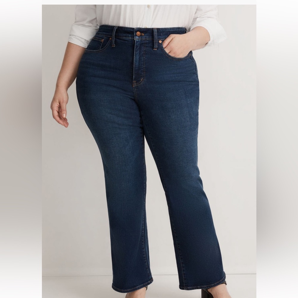 Madewell High Waist Skinny Flare Collington wash 16W
